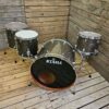 Drum Kit Tama Starclassic Birch Bubinga, Japan, Black With Gold Glitter USED