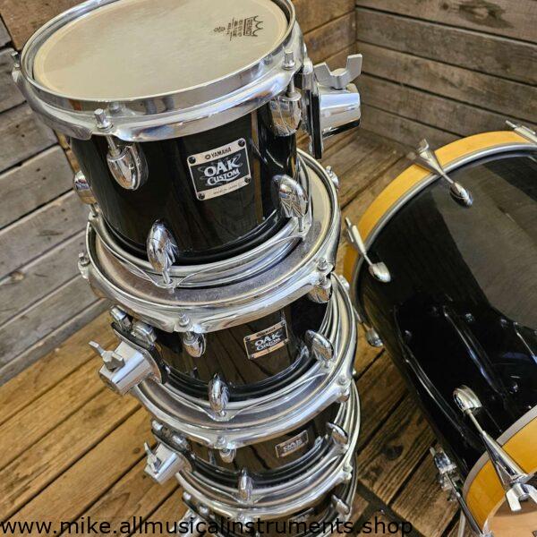 Drum Kit Yamaha Oak Custom, Musashi Black USED