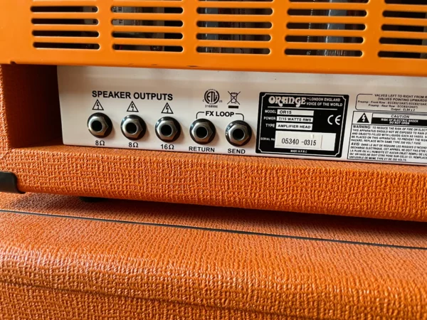 Orange OR15 Head + PPC112 Cabinet Used