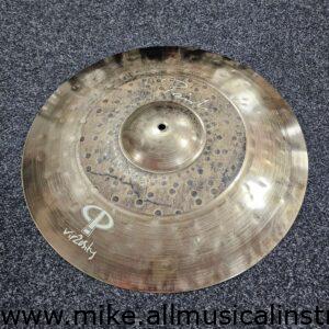 Paiste 20” Carl Palmer Signature Duo Ride Cymbal, Vir2osity