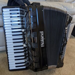 Roland FR-7X Black Digital Accordion