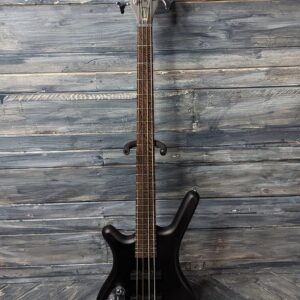 Warwick Left Handed RockBass Corvette Basic 4-String Electric Bass Nirvana Black Transparent Satin