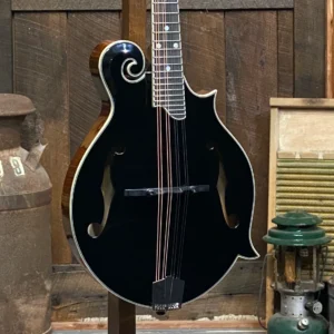 Eastman MD515 Black Limited F-Style Mandolin With Case