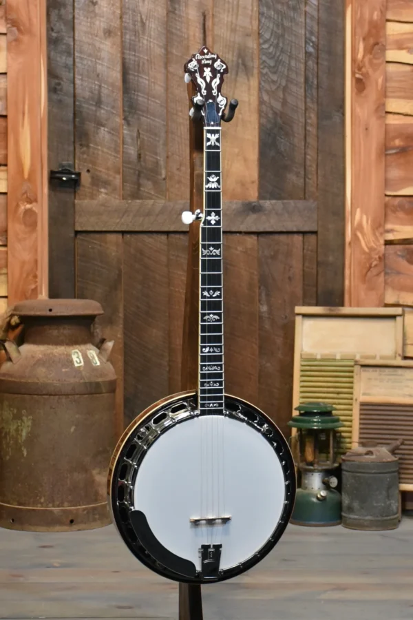 Recording King RK-Elite-75 Bluegrass Banjo With Case