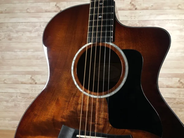 Taylor 224CE-K DLX Hawaiian Koa Acoustic Electric Used