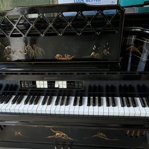 Janssen Piano/Organ 1958 - Black Lacquer Custom Painted