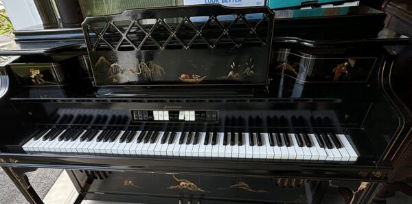 Janssen Piano/Organ 1958 - Black Lacquer Custom Painted